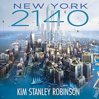 New York 2140 Audiolibro Por Kim Stanley Robinson arte de portada