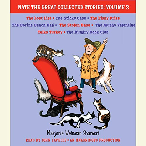 Nate the Great Collected Stories: Volume 3 Audiolibro Por Marjorie Weinman Sharmat arte de portada