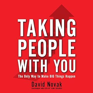 Taking People With You Audiolibro Por David Novak arte de portada