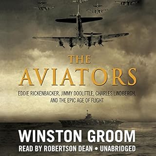 The Aviators Audiolibro Por Winston Groom arte de portada