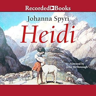 Heidi Audiolibro Por Johanna Spyri arte de portada