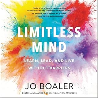 Limitless Mind Audiolibro Por Jo Boaler arte de portada