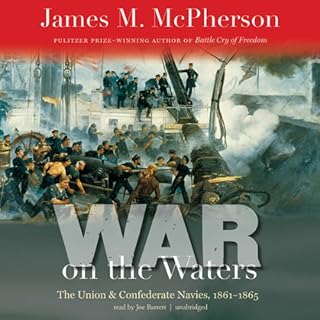 War on the Waters Audiolibro Por James M. McPherson arte de portada