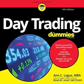 Day Trading for Dummies, 4th Edition Audiobook By Ann C. Logue MBA cover art