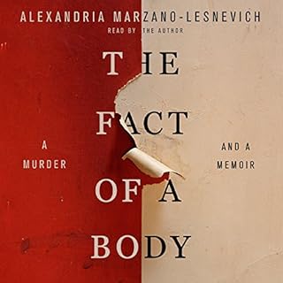 The Fact of a Body Audiolibro Por Alex Marzano-Lesnevich arte de portada