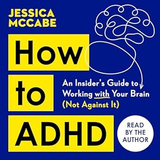 How to ADHD Audiolibro Por Jessica McCabe arte de portada