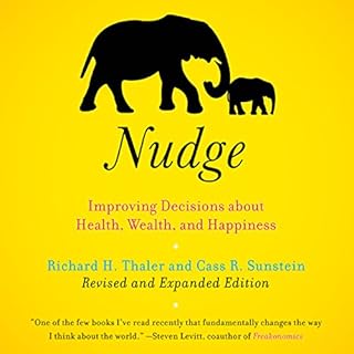 Nudge Audiolibro Por Richard H. Thaler, Cass R. Sunstein arte de portada