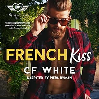 French Kiss Audiolibro Por C F White arte de portada