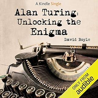 Alan Turing Audiolibro Por David Boyle arte de portada