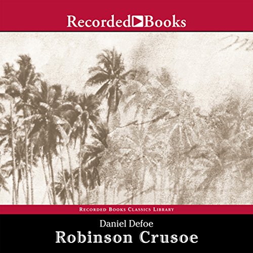 Robinson Crusoe Audiolibro Por Daniel Defoe arte de portada