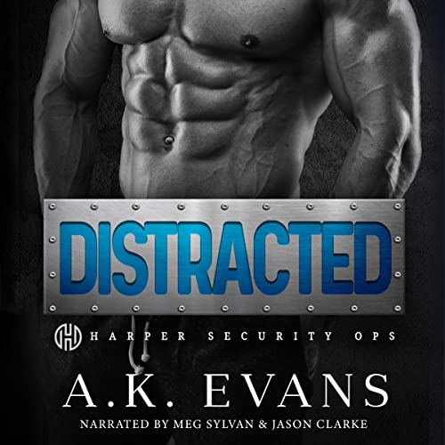 Distracted Audiolibro Por A.K. Evans arte de portada