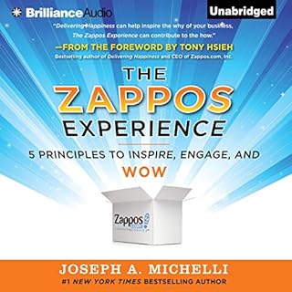 The Zappos Experience Audiolibro Por Joseph A. Michelli arte de portada