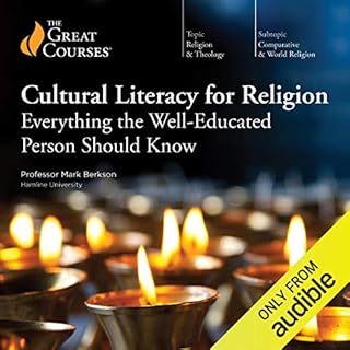 Cultural Literacy for Religion: Everything the Well-Educated Person Should Know Audiolibro Por Mark Berkson, The Great Course