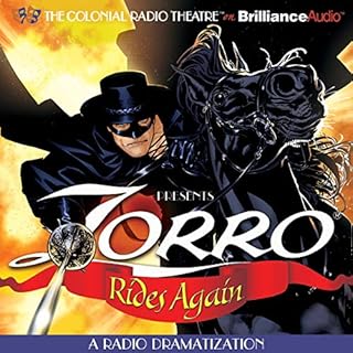 Zorro Rides Again Audiolibro Por Johnston McCulley, D. J. Arneson arte de portada