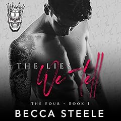 The Lies We Tell: An Enemies to Lovers College Bully Romance Audiobook By Becca Steele cover art