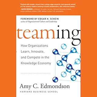 Teaming Audiolibro Por Amy C. Edmondson arte de portada