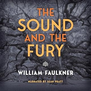 The Sound and the Fury Audiolibro Por William Faulkner arte de portada