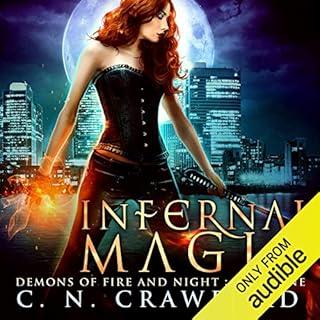 Infernal Magic Audiolibro Por C.N. Crawford arte de portada