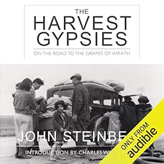 The Harvest Gypsies Audiolibro Por John Steinbeck arte de portada