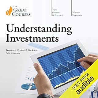 Understanding Investments Audiolibro Por Connel Fullenkamp, The Great Courses arte de portada