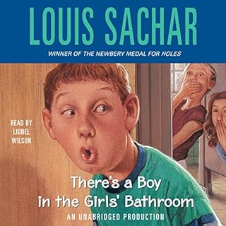 There's a Boy in the Girls' Bathroom Audiolibro Por Louis Sachar arte de portada