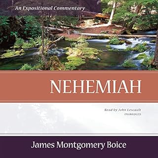 Nehemiah Audiolibro Por James Montgomery Boice arte de portada