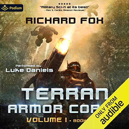 Terran Armor Corps: Volume 1 Audiolivro Por Richard Fox capa