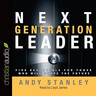 Next Generation Leader Audiolibro Por Andy Stanley arte de portada