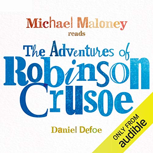 The Adventures of Robinson Crusoe Audiolibro Por Daniel Defoe arte de portada