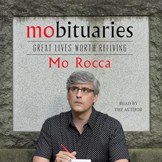 Mobituaries Audiolibro Por Mo Rocca arte de portada