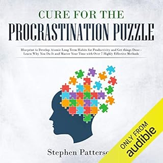 Cure for the Procrastination Puzzle Audiolibro Por Stephen Patterson arte de portada