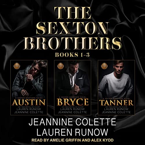 Sexton Brothers Boxed Set, Books 1-3 Audiolibro Por Lauren Runow, Jeannine Colette arte de portada