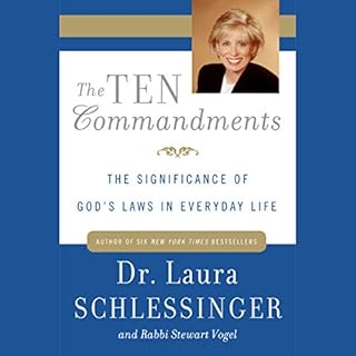 The Ten Commandments Audiolibro Por Laura Schlessinger Ph.D., Rabbi Stewart Vogel arte de portada