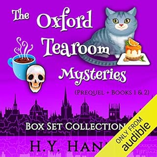 The Oxford Tearoom Mysteries Box Set Collection I Audiobook By H.Y. Hanna cover art