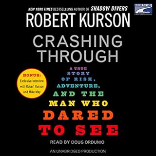 Crashing Through Audiolibro Por Robert Kurson arte de portada