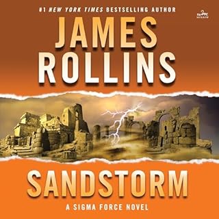 Sandstorm Audiolibro Por James Rollins arte de portada