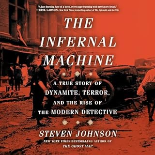 The Infernal Machine Audiolibro Por Steven Johnson arte de portada