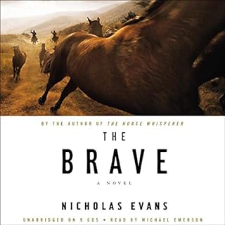 The Brave Audiolibro Por Nicholas Evans arte de portada