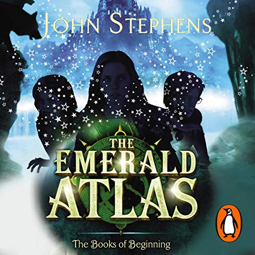 The Emerald Atlas Audiolibro Por John Stephens arte de portada