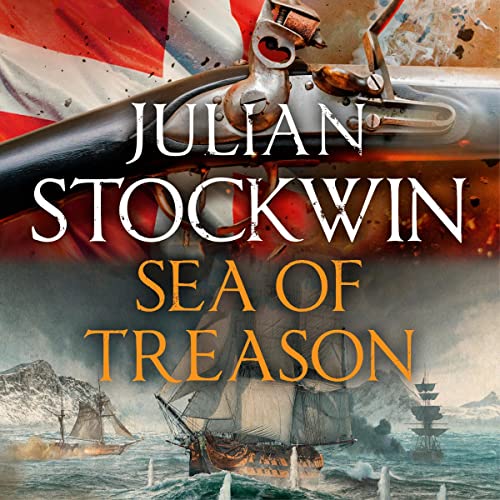 Sea of Treason Audiolibro Por Julian Stockwin arte de portada