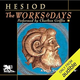 The Works and Days Audiolibro Por Hesiod, Richmond Lattimore - translator arte de portada