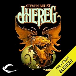 Jhereg Audiolibro Por Steven Brust arte de portada