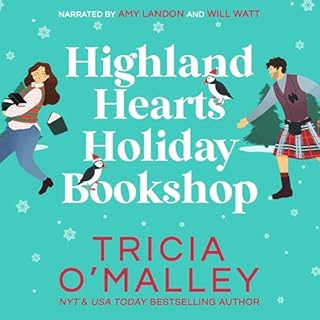 Highland Hearts Holiday Bookshop Audiobook By Tricia O'Malley cover art