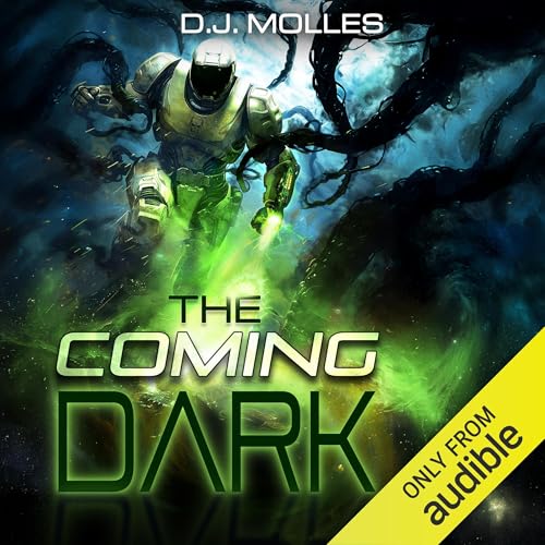 The Coming Dark Audiolibro Por D.J. Molles arte de portada