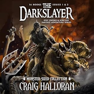 The Darkslayer Monster-Sized Collection (16 Books, Series 1 and 2) Audiobook By Craig Halloran cover art