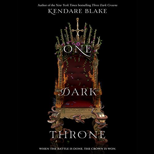 One Dark Throne Audiolibro Por Kendare Blake arte de portada