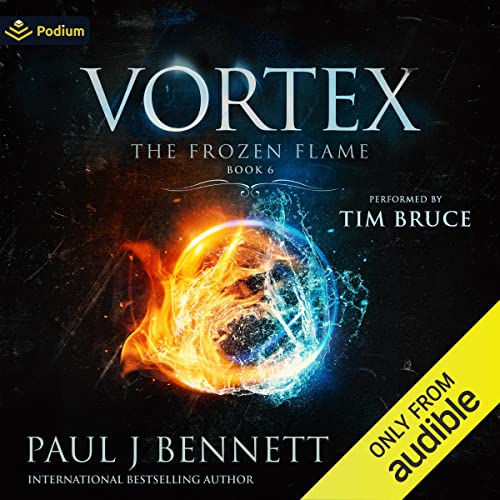 Vortex Audiolibro Por Paul J. Bennett arte de portada