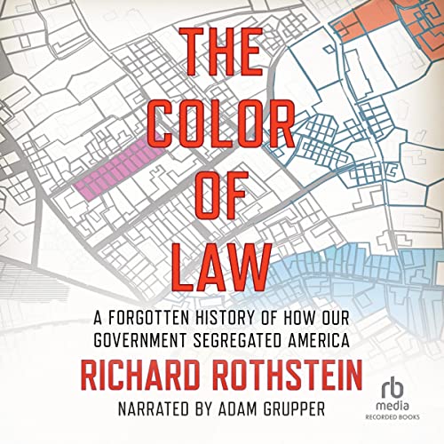 The Color of Law Audiolibro Por Richard Rothstein arte de portada