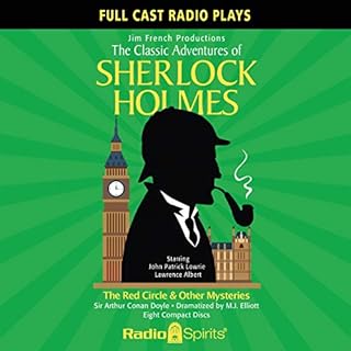 The Classic Adventures of Sherlock Holmes: The Red Circle & Other Mysteries Audiobook By Original Radio Broadcast cover a