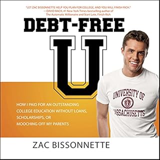 Debt-Free U Audiolibro Por Zac Bissonnette, Andrew Tobias arte de portada